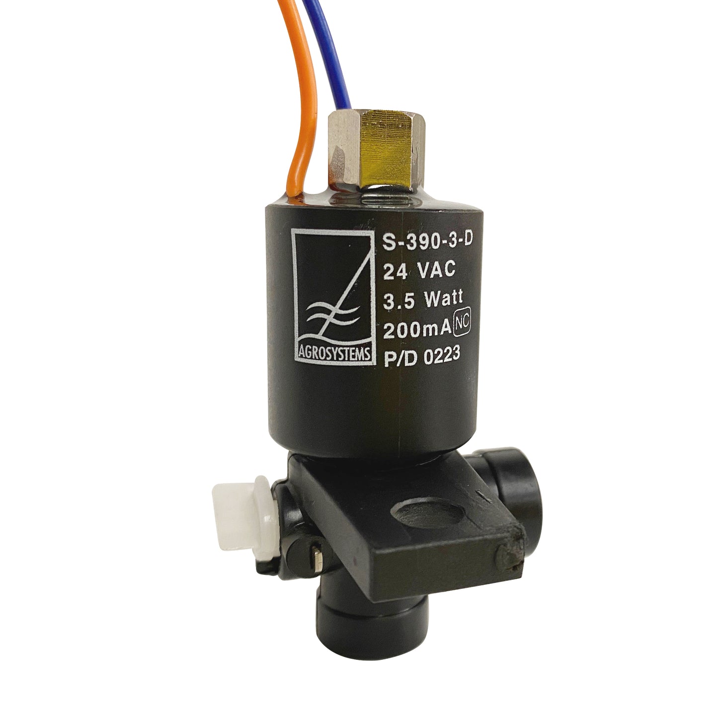Solenoide 3 Vías con Base S390 Bermad