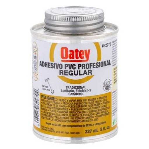 Pegamento Adhesivo PVC Oatey Transparente 237ml
