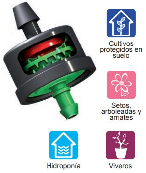 Gotero Botón Irritec Idrop PC